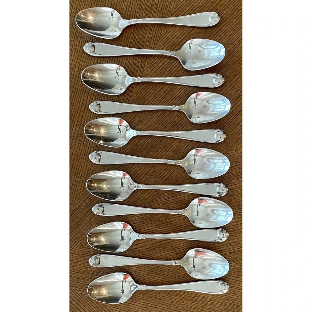 Oneida Satin Garnet 18/10 Stainless Flatware Set 59 Pc Service + Serving Pieces